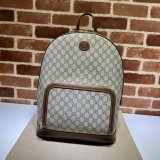 Seller Gucci Wholesale Cheap Replica Sunglasses  Fake Backpack 704017 Interlocking G Ebony Supreme