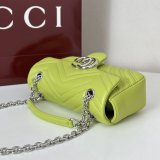 Gucci Designer 837280 GG Marmont Small Shoulder Bag