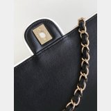 Fake 7 Star Mini Lambskin Flap Quality AS5151 Black Bag