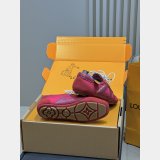 LV Sneakerina Leather and Suede shoes