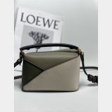 Top Quality Mini Puzzle Calf Leather Loewe Handbag 18cm