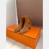 TOP Hermes Saint Germain ankle Suede boot