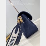 Wholesale Cheap Replica Sunglasses  Diane Navy Fashion M47161 Louis Vuitton Knockoff Bag