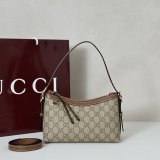Gucci Designer 847450 GG Emblem Small Shoulder Bag