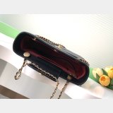 Replica AS5215 Shopping Tote Shiny Black 7 Star Bag