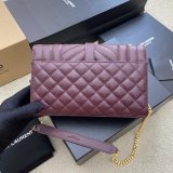 YSL Envelope Wallet on Chain WOC 620280 Bag