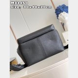 Replica BACKPACK Louis Vuitton DISCOVERY M33450 Black Taiga Bag