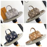 Louis Vuitton Speedy Bandouliere 20 Bicolor Monogram Empreinte Leather