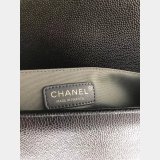 AAA+ Le Boy large Best Black Bags Caviar 30cm