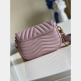 Louis Vuitton Replica M56461/M57864 New Wave Multi Pochette Leather Crossbody