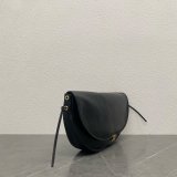 HALFMOON SOFT TRIOMPHE BAG IN SUPPLE LAMBSKIN