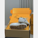 LV Sneakerina Leather and Suede shoes