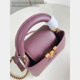 Louis Vuitton Perfect Best Capucines M48865 Burgundy Chain Bag