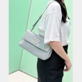 Luxury Prada 1BN022 Flap Grain Leather Shoulder Bag