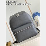 Replica BACKPACK Louis Vuitton DISCOVERY M33450 Black Taiga Bag