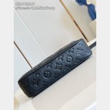 Louis Vuitton Pochette Kasai Pouch M14910 Luxury Monogram Shadow Black