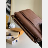 M61697/N62665/M66540 Brazza Wallet Monogram Eclipse Damier Graphite LV Replica