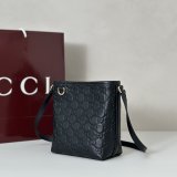 Gucci GG Emblem Nano Bucket Shoulder 847090 Bag