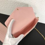 AAA+ Louis Vuitton Knockoff Monogram Canvas Felicie Chain M61276