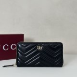 Replica Gucci GG Marmont Zip Around Wallet #837758 Bag