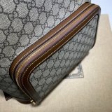 Seller Gucci Wholesale Cheap Replica Sunglasses  Fake Backpack 704017 Interlocking G Ebony Supreme