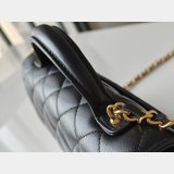 Designer AS4674 25B Lambskin Double C Pocket Handle Handbag