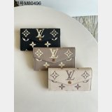 Wholesale Cheap Replica Sunglasses  M80496 Louis Vuitton Replica Designer Sarah Wallet Bicolor Monogram Empreinte Leather Bags