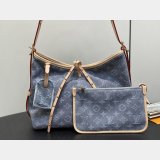 Louis Vuitton M13289 CarryAll MM Monogram Denim Copy Women Bag
