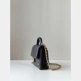 Designer AS4674 25B Lambskin Double C Pocket Handle Handbag