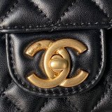 Top Mini Flap Quality AS5813 Black Bag