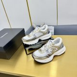 Top Fabric & Laminated women Sneakers CC