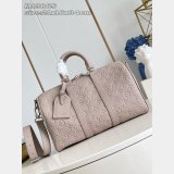 Keepall Bandoulière 35 Taurillon Monogram M13865 Louis Vuitton Travel Bag