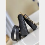 Louis Vuitton Cheap M57631 Black Pochette Accessories Monogram