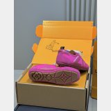 LV Sneakerina Leather and Suede shoes