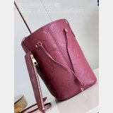 Duplicate M46599 Neverfull Monogram Empreinte Louis Vuitton Replica Bag
