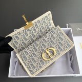Top Dior 30 Montaigne East-West Bag with Chain