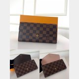 AAA+ LV N60114/N63209 Sarah Wallet Damier Ebene