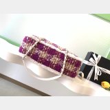 Top Quality Tweed Shearling Lambskin Shopping AS5688 & AS5689 Bag