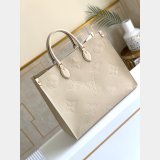 Louis Vuitton Wholesale OnTheGo GM Monogram Empreinte M45081/M44925 Leather