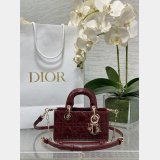 Christian Dior D-joy 16/22.5/26CM Top Quality Bag