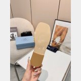 7 Star Prada Raffia Slides