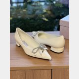 Jimmy Choo Black Soft Spazzolato Flat