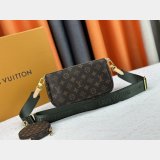 Louis Vuitton Luxury M44840 Multi Pochette PINK or Greem