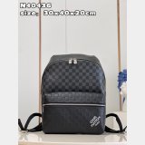 Copy Louis Vuitton Discovery Backpack N40436 Damier Infini Men