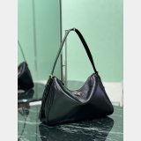 Prada Aime Large Wrinkled paint Leather Shoulder Bag 1BC228