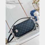 Louis Vuitton M26226 Side Trunk MM East West Monogram Eclipse Bag