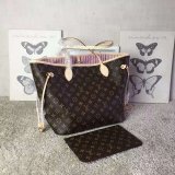 Best Louis Vuitton Tote Bag neverfull pink MM 32cm