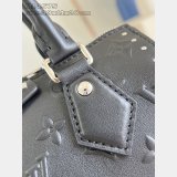 Louis Vuitton Speedy 20 Trunk Bag M14575 Luxury Black Perfect