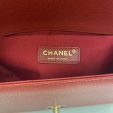 Replica CC Le Boy Flap Bag caviar leather 25CM