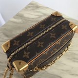Replica Louis Vuitton Mini Soft Trunk Monogram Other in M68906 Brown